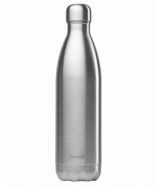 Qwetch Thermosflasche "Edelstahl" (750ml)